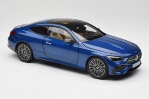Mercedes CLE Coupe C236 Niebieski Norev 1:18 B66960597 Metal — zdjęcie 6 z 8