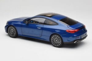 Mercedes CLE Coupe C236 Niebieski Norev 1:18 B66960597 Metal — zdjęcie 7 z 8