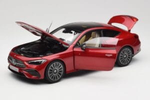 Mercedes CLE Coupe C236 Czerwony Norev 1:18 B66960596 Metal — zdjęcie 2 z 8