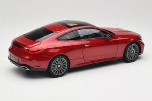 Mercedes CLE Coupe C236 Czerwony Norev 1:18 B66960596 Metal — zdjęcie 3 z 8