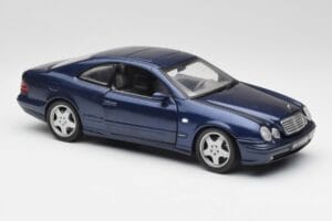 Mercedes CLK 55 AMG C209 Niebieski Metaliczny Anson 1:18 30343 Metal — zdjęcie 6 z 8