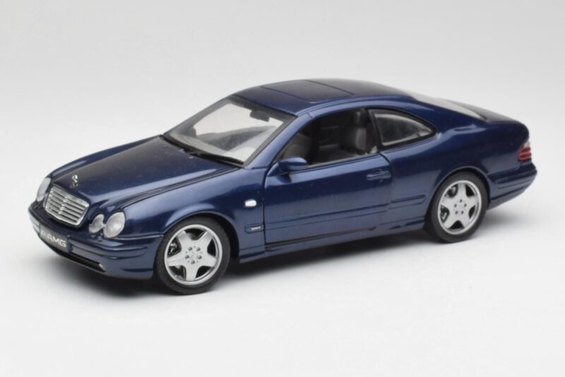 Mercedes CLK 55 AMG C209 Niebieski Metaliczny Anson 1:18 30343 Metal