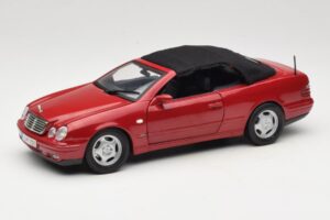 Mercedes CLK A208 Kabriolet Czerwony Anson 1:18 30338 Metal