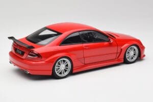 Mercedes CLK DTM AMG C209 Mars Czerwony Kyosho 1:18 08461R Metal — zdjęcie 3 z 8