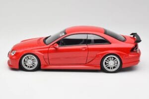 Mercedes CLK DTM AMG C209 Mars Czerwony Kyosho 1:18 08461R Metal — zdjęcie 4 z 8