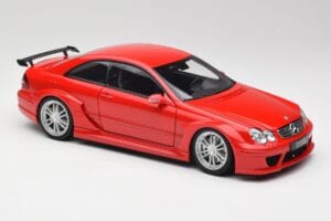 Mercedes CLK DTM AMG C209 Mars Czerwony Kyosho 1:18 08461R Metal — zdjęcie 6 z 8