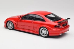 Mercedes CLK DTM AMG C209 Mars Czerwony Kyosho 1:18 08461R Metal — zdjęcie 7 z 8