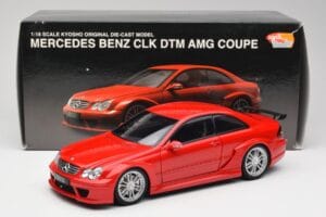 Mercedes CLK DTM AMG C209 Mars Czerwony Kyosho 1:18 08461R Metal — zdjęcie 8 z 8