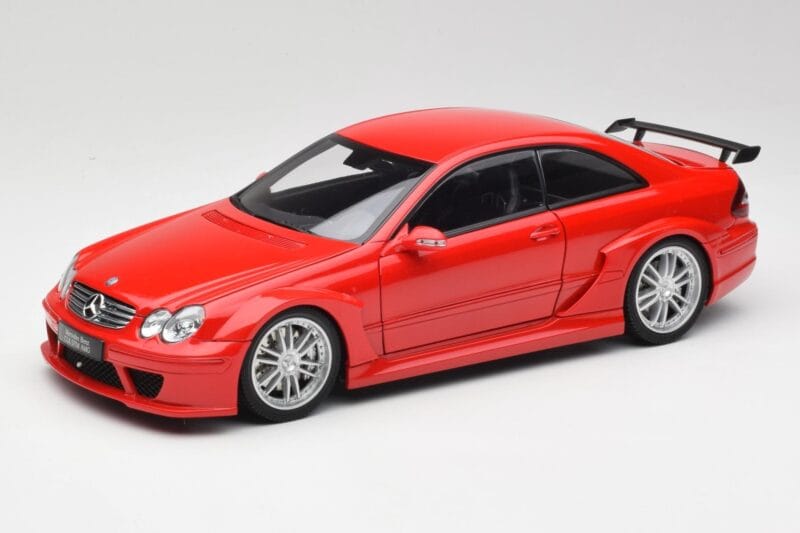 Mercedes CLK DTM AMG C209 Mars Czerwony Kyosho 1:18 08461R Metal