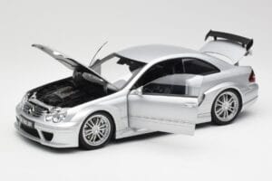 Mercedes AMG CLK DTM Srebrny Kyosho 1:18 B66962271 Metal — zdjęcie 2 z 8
