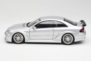 Mercedes AMG CLK DTM Srebrny Kyosho 1:18 B66962271 Metal — zdjęcie 4 z 8