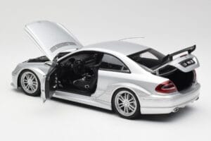 Mercedes AMG CLK DTM Srebrny Kyosho 1:18 B66962271 Metal — zdjęcie 5 z 8