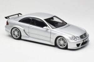 Mercedes AMG CLK DTM Srebrny Kyosho 1:18 B66962271 Metal — zdjęcie 6 z 8