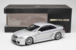 Mercedes AMG CLK DTM Srebrny Kyosho 1:18 B66962271 Metal — zdjęcie 8 z 8