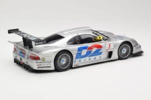 Mercedes CLK LM GT1 #1 AMG Mercedes K. Ludwig / R. Zonta FIA GT Championship 1998 Maisto 1:18 56053 Metal — zdjęcie 3 z 8