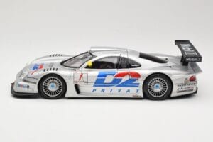 Mercedes CLK LM GT1 #1 AMG Mercedes K. Ludwig / R. Zonta FIA GT Championship 1998 Maisto 1:18 56053 Metal — zdjęcie 4 z 8