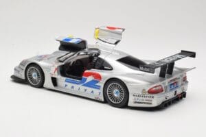 Mercedes CLK LM GT1 #1 AMG Mercedes K. Ludwig / R. Zonta FIA GT Championship 1998 Maisto 1:18 56053 Metal — zdjęcie 5 z 8