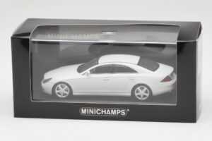 Mercedes CLS-Class C219 Linea Biały Minichamps 1:43 436034300 Metal — zdjęcie 4 z 4
