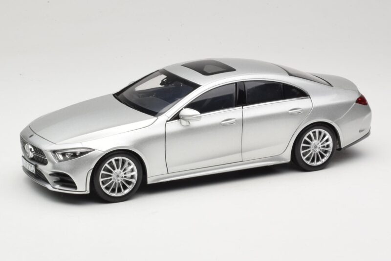 Mercedes CLS C257 Srebrny Norev 1:18 183489 Metal