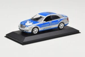 Mercedes E-Class W211 #19 Team Michelin Paris-Beijing 2006 Replacement Box Minichamps 1:43 B66962269-R Metal — zdjęcie 2 z 4