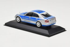 Mercedes E-Class W211 #19 Team Michelin Paris-Beijing 2006 Replacement Box Minichamps 1:43 B66962269-R Metal — zdjęcie 3 z 4