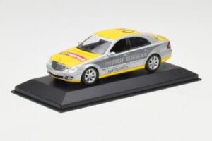 Mercedes E-Class W211 #4 Team ADAC Paris-Beijing 2006 Replacement Box Minichamps 1:43 B66962260-R Metal — zdjęcie 2 z 4