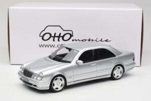 Mercedes E55 AMG W210 Brilliant Silver Otto 1:18 OT459 Żywica — zdjęcie 6 z 6