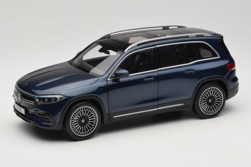 Mercedes EQB Niebieski NZG 1:18 B66961280 Metal