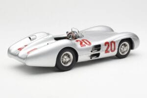 Mercedes W196 Streamliner #20 K. Kling French GP 1954 CMC 1:18 M-128B Metal — zdjęcie 2 z 6