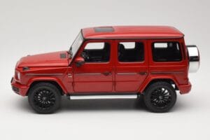 Mercedes G 500 W463 Czerwony Minichamps 1:18 110037101 Metal — zdjęcie 4 z 8