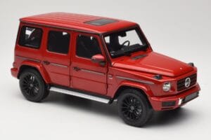 Mercedes G 500 W463 Czerwony Minichamps 1:18 110037101 Metal — zdjęcie 6 z 8
