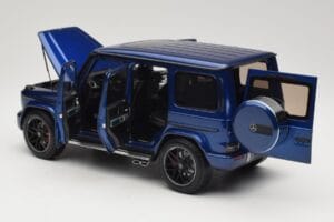 Mercedes G 63 AMG W463 Blue Metallic Minichamps 1:18 110037061 Metal — zdjęcie 5 z 8