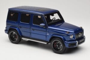 Mercedes G 63 AMG W463 Blue Metallic Minichamps 1:18 110037061 Metal — zdjęcie 6 z 8