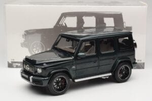 Mercedes G 63 AMG W463 Green Metallic Minichamps 1:18 110037066 Metal — zdjęcie 8 z 8