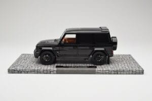 Mercedes Brabus 850 6.0 Widestar G63 W463 Obsidian Black Metallic Minichamps 1:18 107032400 Metal — zdjęcie 3 z 6