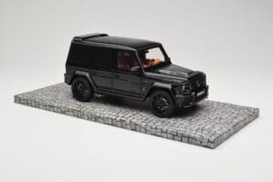 Mercedes Brabus 850 6.0 Widestar G63 W463 Obsidian Black Metallic Minichamps 1:18 107032400 Metal — zdjęcie 4 z 6