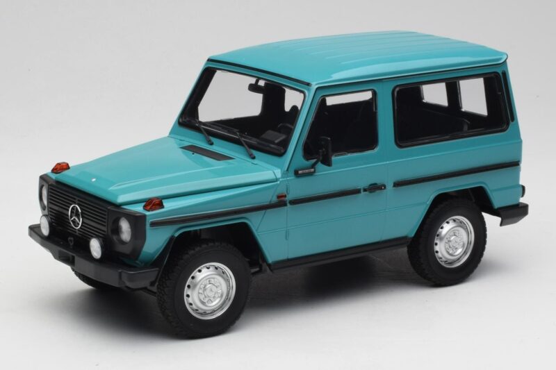 Mercedes G-Class W460 SWB Turkusowy Minichamps 1:18 155038001 Metal