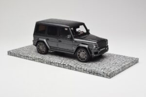 Mercedes G-Class W463 Brabus V12 800 Widestar Szary Minichamps 1:18 107032300 Metal — zdjęcie 4 z 6