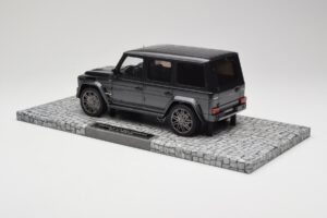 Mercedes G-Class W463 Brabus V12 800 Widestar Szary Minichamps 1:18 107032300 Metal — zdjęcie 5 z 6