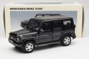 Mercedes G500 W463 Czarny AUTOart 1:18 76216 Metal — zdjęcie 8 z 8