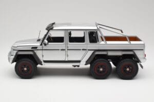 Mercedes AMG G63 W463 6x6 Iridium Srebrny AUTOart 1:18 76301 Kompozyt — zdjęcie 4 z 8
