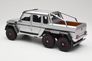 Mercedes AMG G63 W463 6x6 Iridium Srebrny AUTOart 1:18 76301 Kompozyt — zdjęcie 7 z 8