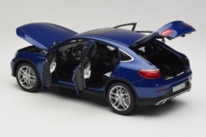 Mercedes GLC X253 Coupe Niebieski iScale 1:18 B66960805 Metal — zdjęcie 5 z 8
