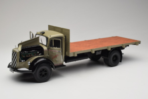 Mercedes L6600 Rungewagen Szary Czarny Minichamps 1:18 109031050 Metal — zdjęcie 2 z 8