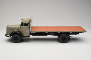 Mercedes L6600 Rungewagen Szary Czarny Minichamps 1:18 109031050 Metal — zdjęcie 4 z 8
