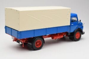 Mercedes L911 Niebieski Schuco 1:18 450044800 Metal — zdjęcie 3 z 8
