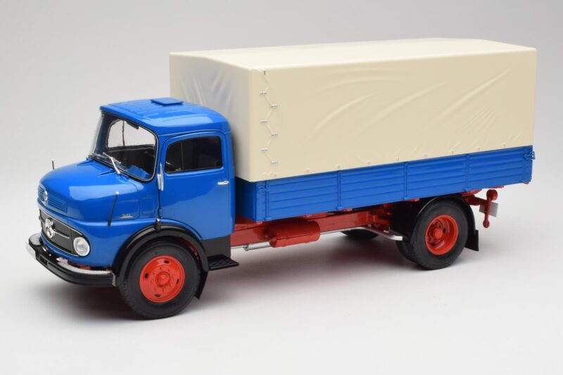 Mercedes L911 Niebieski Schuco 1:18 450044800 Metal