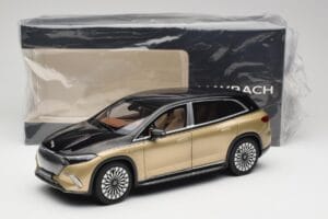Mercedes Maybach EQS 680 V297 Beżowy NZG 1:18 B66960592 Metal — zdjęcie 8 z 8