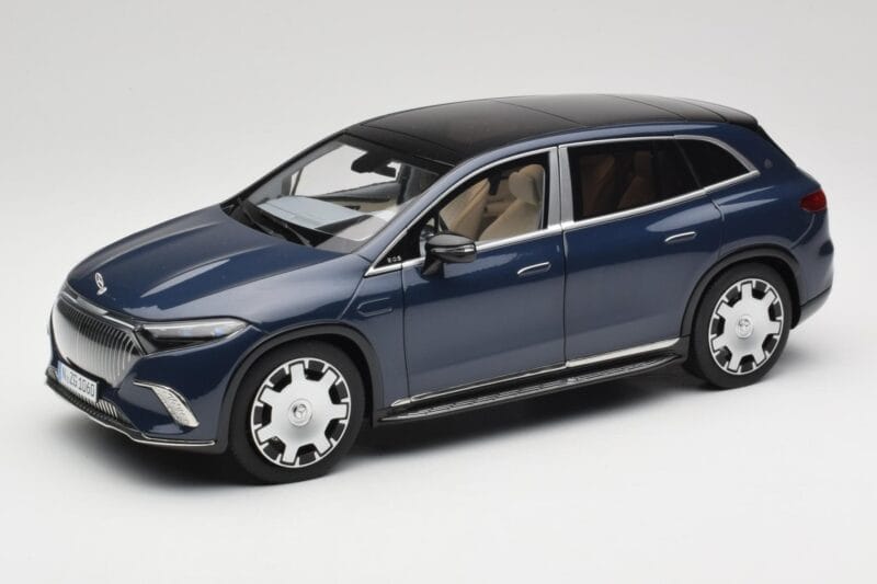 Mercedes Maybach EQS 680 V297 Granatowy NZG 1:18 B66960593 Metal