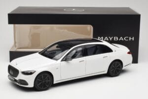 Mercedes Maybach S 680 X223 Diamond White Norev 1:18 B66960666 Metal — zdjęcie 8 z 8